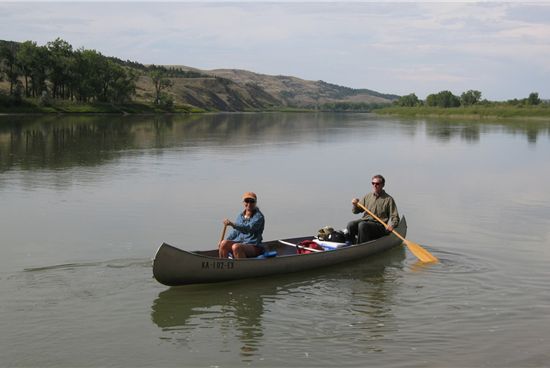 Conoe on Missouri River