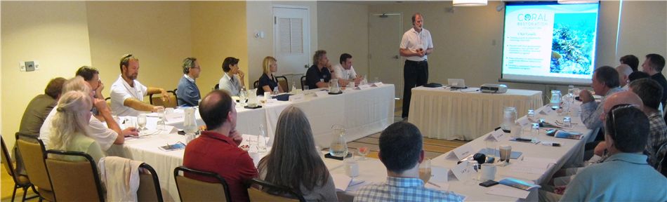 MARKET APPROACHES TO CORAL REEF RESTORATION, Feb. 8-10 meeting held at Key Largo, FL.