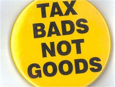 Tax Bads Not Goods
