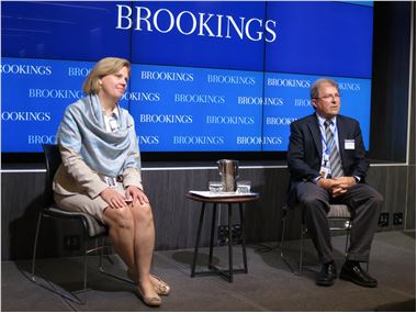 Adele Morris & Warwick McKibben at Brookings