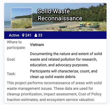 Solid Waste Reconnaissance Project in Vietnam