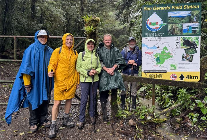 Foundation site visit to Monteverde and Children's Eternal Rainforest